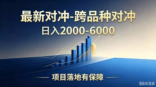 跨品种对冲震撼首发！日收益2000-6000+，项目绿色长久，安全稳健，合规靠谱，可批量放大-创云资源分享创云网创