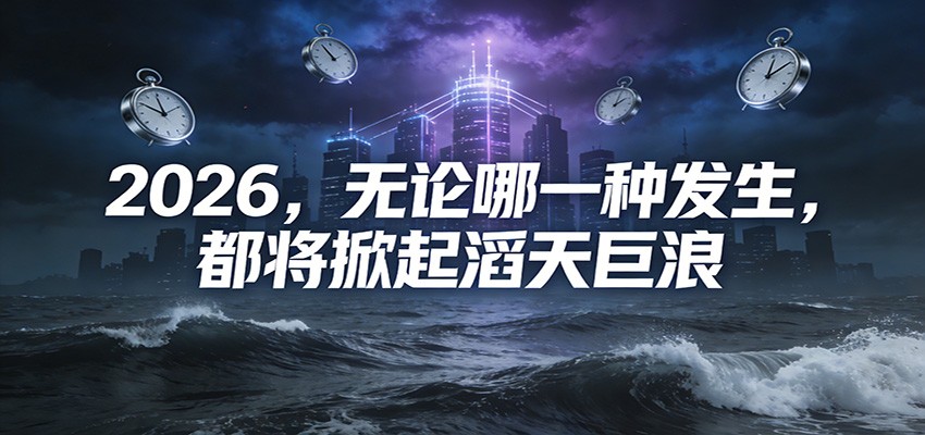 公众号付费文章：2026，无论哪一种发生，都将掀起滔天巨浪-创云资源分享创云网创