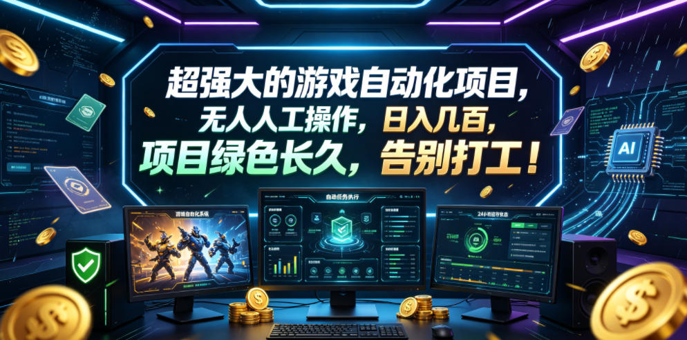 超强大的游戏自动化项目，无人人工操作，日入几百，项目绿色长久，告别打工！【揭秘】创云资源分享 | 创云网创云网创 | 千项创云 | 千项笔记 | 闪电网创 | 资源站网创 | 网创干货基地 | 网创实战教程 | 网创项目大全 | 网创副业项目 | 网创引流技巧 | 网创变现玩法 | 网创零基础入门 | 网创暴利项目 | 网创蓝海项目 | 网创实操手册 | 网创资料合集 | 网创工具分享 | 网创课程资料 | 网创技术教程 | 网创运营攻略 | 网创赚钱秘籍 | 网创被动收入 | 网创轻资产创业 | 网创低成本项目 | 创云资源库 | 创云副业指南 | 创云创业项目 | 创云干货分享 | 创云实战玩法 | 创云引流脚本 | 创云变现教程 | 创云 AI 工具 | 创云无货源 | 创云 C 单玩法 | 闲鱼无货源教程 | 闲鱼倒卖项目 | 闲鱼虚拟产品 | 闲鱼引流技巧 | 闲鱼开店攻略 | 闲鱼爆款选品 | 闲鱼自动发货 | 闲鱼副业赚钱 | 闲鱼 C 单 2.0 | 闲鱼流量玩法 | 小红书起号教程 | 小红书变现玩法 | 小红书引流攻略 | 小红书爆款文案 | 小红书素材库 | 小红书运营技巧 | 小红书虚拟资源 | 小红书带货项目 | 小红书 AI 作图 | 小红书流量密码 | 淘宝无货源开店 | 淘宝蓝海选品 | 淘宝引流技巧 | 淘宝运营教程 | 淘宝虚拟产品 | 淘宝客变现 | 淘宝爆款打造 | 淘宝新店运营 | 淘宝 C 店玩法 | 淘宝副业项目 | AI 网创项目 | AI 变现教程 | AI 文案生成 | AI 作图赚钱 | AI 视频剪辑 | AI 工具合集 | AI 自动化运营 | AI 虚拟产品 | AI 副业赚钱 | AI 引流脚本 | C 单 2.0 教程 | C 单实战玩法 | C 单引流技巧 | C 单变现攻略 | C 单项目资料 | C 单零基础教学 | C 单暴利玩法 | C 单自动脚本 | C 单流量玩法 | C 单副业项目 | 无货源电商教程 | 无货源选品技巧 | 无货源开店攻略 | 无货源虚拟项目 | 无货源自动发货 | 无货源爆款玩法 | 无货源副业赚钱 | 无货源运营手册 | 无货源工具合集 | 无货源蓝海项目 | 虚拟资源项目 | 虚拟产品变现 | 虚拟资料合集 | 虚拟产品开店 | 虚拟资源引流 | 虚拟产品教程 | 虚拟资源倒卖 | 虚拟产品暴利 | 虚拟资源自动 | 虚拟副业项目 | 副业赚钱项目 | 副业零基础入门 | 副业实操教程 | 副业变现攻略 | 副业引流技巧 | 副业工具合集 | 副业资料大全 | 副业轻资产 | 副业被动收入 | 副业暴利玩法 | 网络创业项目 | 网络赚钱教程 | 网络引流技巧 | 网络变现玩法 | 网络运营攻略 | 网络干货基地 | 网络实战手册 | 网络工具分享 | 网络课程资料 | 网络蓝海项目 | 短视频变现 | 短视频引流 | 短视频教程 | 短视频素材库 | 短视频运营 | 短视频带货 | 短视频脚本 | 短视频爆款 | 短视频 AI 剪辑 | 短视频副业 | 自媒体变现 | 自媒体起号 | 自媒体运营 | 自媒体文案 | 自媒体素材 | 自媒体引流 | 自媒体教程 | 自媒体副业 | 自媒体工具 | 自媒体干货 | 电商运营教程 | 电商引流技巧 | 电商变现玩法 | 电商选品攻略 | 电商工具合集 | 电商开店教程 | 电商爆款打造 | 电商虚拟项目 | 电商副业赚钱 | 电商蓝海项目 | 引流技术教程 | 精准引流玩法 | 全自动引流 | 私域引流技巧 | 社群引流攻略 | 短视频引流 | 图文引流教程 | 引流脚本合集 | 引流干货基地 | 引流实战玩法 | 变现技巧大全 | 变现项目合集 | 变现实操教程 | 变现工具分享 | 变现攻略手册 | 暴利变现玩法 | 被动变现项目 | 轻资产变现 | 虚拟变现教程 | 副业变现秘籍 | 千像网创资源 | 千像副业教程 | 千像引流干货 | 闪电网创项目 | 闪电变现玩法 | 闪电副业赚钱 | 资源站网创库 | 资源站副业集 | 资源站引流技 | 资源站变现法创云网创