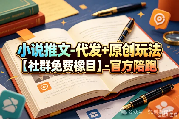 小说推文-代发+原创玩法【社群免费橡目】-官方陪跑创云资源分享 | 创云网创云网创 | 千项创云 | 千项笔记 | 闪电网创 | 资源站网创 | 网创干货基地 | 网创实战教程 | 网创项目大全 | 网创副业项目 | 网创引流技巧 | 网创变现玩法 | 网创零基础入门 | 网创暴利项目 | 网创蓝海项目 | 网创实操手册 | 网创资料合集 | 网创工具分享 | 网创课程资料 | 网创技术教程 | 网创运营攻略 | 网创赚钱秘籍 | 网创被动收入 | 网创轻资产创业 | 网创低成本项目 | 创云资源库 | 创云副业指南 | 创云创业项目 | 创云干货分享 | 创云实战玩法 | 创云引流脚本 | 创云变现教程 | 创云 AI 工具 | 创云无货源 | 创云 C 单玩法 | 闲鱼无货源教程 | 闲鱼倒卖项目 | 闲鱼虚拟产品 | 闲鱼引流技巧 | 闲鱼开店攻略 | 闲鱼爆款选品 | 闲鱼自动发货 | 闲鱼副业赚钱 | 闲鱼 C 单 2.0 | 闲鱼流量玩法 | 小红书起号教程 | 小红书变现玩法 | 小红书引流攻略 | 小红书爆款文案 | 小红书素材库 | 小红书运营技巧 | 小红书虚拟资源 | 小红书带货项目 | 小红书 AI 作图 | 小红书流量密码 | 淘宝无货源开店 | 淘宝蓝海选品 | 淘宝引流技巧 | 淘宝运营教程 | 淘宝虚拟产品 | 淘宝客变现 | 淘宝爆款打造 | 淘宝新店运营 | 淘宝 C 店玩法 | 淘宝副业项目 | AI 网创项目 | AI 变现教程 | AI 文案生成 | AI 作图赚钱 | AI 视频剪辑 | AI 工具合集 | AI 自动化运营 | AI 虚拟产品 | AI 副业赚钱 | AI 引流脚本 | C 单 2.0 教程 | C 单实战玩法 | C 单引流技巧 | C 单变现攻略 | C 单项目资料 | C 单零基础教学 | C 单暴利玩法 | C 单自动脚本 | C 单流量玩法 | C 单副业项目 | 无货源电商教程 | 无货源选品技巧 | 无货源开店攻略 | 无货源虚拟项目 | 无货源自动发货 | 无货源爆款玩法 | 无货源副业赚钱 | 无货源运营手册 | 无货源工具合集 | 无货源蓝海项目 | 虚拟资源项目 | 虚拟产品变现 | 虚拟资料合集 | 虚拟产品开店 | 虚拟资源引流 | 虚拟产品教程 | 虚拟资源倒卖 | 虚拟产品暴利 | 虚拟资源自动 | 虚拟副业项目 | 副业赚钱项目 | 副业零基础入门 | 副业实操教程 | 副业变现攻略 | 副业引流技巧 | 副业工具合集 | 副业资料大全 | 副业轻资产 | 副业被动收入 | 副业暴利玩法 | 网络创业项目 | 网络赚钱教程 | 网络引流技巧 | 网络变现玩法 | 网络运营攻略 | 网络干货基地 | 网络实战手册 | 网络工具分享 | 网络课程资料 | 网络蓝海项目 | 短视频变现 | 短视频引流 | 短视频教程 | 短视频素材库 | 短视频运营 | 短视频带货 | 短视频脚本 | 短视频爆款 | 短视频 AI 剪辑 | 短视频副业 | 自媒体变现 | 自媒体起号 | 自媒体运营 | 自媒体文案 | 自媒体素材 | 自媒体引流 | 自媒体教程 | 自媒体副业 | 自媒体工具 | 自媒体干货 | 电商运营教程 | 电商引流技巧 | 电商变现玩法 | 电商选品攻略 | 电商工具合集 | 电商开店教程 | 电商爆款打造 | 电商虚拟项目 | 电商副业赚钱 | 电商蓝海项目 | 引流技术教程 | 精准引流玩法 | 全自动引流 | 私域引流技巧 | 社群引流攻略 | 短视频引流 | 图文引流教程 | 引流脚本合集 | 引流干货基地 | 引流实战玩法 | 变现技巧大全 | 变现项目合集 | 变现实操教程 | 变现工具分享 | 变现攻略手册 | 暴利变现玩法 | 被动变现项目 | 轻资产变现 | 虚拟变现教程 | 副业变现秘籍 | 千像网创资源 | 千像副业教程 | 千像引流干货 | 闪电网创项目 | 闪电变现玩法 | 闪电副业赚钱 | 资源站网创库 | 资源站副业集 | 资源站引流技 | 资源站变现法创云网创