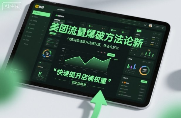 美团流量爆破方法论，付费流快速提升店铺权重，带动自然流-创云资源分享创云网创