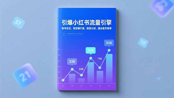 引爆小红书流量引擎，账号定位、视觉锤打造、底层认知，撬动首页推荐-创云资源分享创云网创