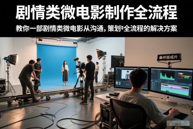 剧情类微电影制作全流程,教你一部剧情类微电影从沟通,策划到拍摄制作全流程的解决方案-创云资源分享创云网创