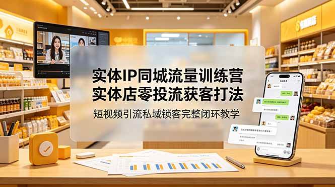 （18999期）实体IP同城流量训练营：实体店零投流获客打法，短视频引流私域锁客完整闭环教学创云资源分享 | 创云网创云网创 | 千项创云 | 千项笔记 | 闪电网创 | 资源站网创 | 网创干货基地 | 网创实战教程 | 网创项目大全 | 网创副业项目 | 网创引流技巧 | 网创变现玩法 | 网创零基础入门 | 网创暴利项目 | 网创蓝海项目 | 网创实操手册 | 网创资料合集 | 网创工具分享 | 网创课程资料 | 网创技术教程 | 网创运营攻略 | 网创赚钱秘籍 | 网创被动收入 | 网创轻资产创业 | 网创低成本项目 | 创云资源库 | 创云副业指南 | 创云创业项目 | 创云干货分享 | 创云实战玩法 | 创云引流脚本 | 创云变现教程 | 创云 AI 工具 | 创云无货源 | 创云 C 单玩法 | 闲鱼无货源教程 | 闲鱼倒卖项目 | 闲鱼虚拟产品 | 闲鱼引流技巧 | 闲鱼开店攻略 | 闲鱼爆款选品 | 闲鱼自动发货 | 闲鱼副业赚钱 | 闲鱼 C 单 2.0 | 闲鱼流量玩法 | 小红书起号教程 | 小红书变现玩法 | 小红书引流攻略 | 小红书爆款文案 | 小红书素材库 | 小红书运营技巧 | 小红书虚拟资源 | 小红书带货项目 | 小红书 AI 作图 | 小红书流量密码 | 淘宝无货源开店 | 淘宝蓝海选品 | 淘宝引流技巧 | 淘宝运营教程 | 淘宝虚拟产品 | 淘宝客变现 | 淘宝爆款打造 | 淘宝新店运营 | 淘宝 C 店玩法 | 淘宝副业项目 | AI 网创项目 | AI 变现教程 | AI 文案生成 | AI 作图赚钱 | AI 视频剪辑 | AI 工具合集 | AI 自动化运营 | AI 虚拟产品 | AI 副业赚钱 | AI 引流脚本 | C 单 2.0 教程 | C 单实战玩法 | C 单引流技巧 | C 单变现攻略 | C 单项目资料 | C 单零基础教学 | C 单暴利玩法 | C 单自动脚本 | C 单流量玩法 | C 单副业项目 | 无货源电商教程 | 无货源选品技巧 | 无货源开店攻略 | 无货源虚拟项目 | 无货源自动发货 | 无货源爆款玩法 | 无货源副业赚钱 | 无货源运营手册 | 无货源工具合集 | 无货源蓝海项目 | 虚拟资源项目 | 虚拟产品变现 | 虚拟资料合集 | 虚拟产品开店 | 虚拟资源引流 | 虚拟产品教程 | 虚拟资源倒卖 | 虚拟产品暴利 | 虚拟资源自动 | 虚拟副业项目 | 副业赚钱项目 | 副业零基础入门 | 副业实操教程 | 副业变现攻略 | 副业引流技巧 | 副业工具合集 | 副业资料大全 | 副业轻资产 | 副业被动收入 | 副业暴利玩法 | 网络创业项目 | 网络赚钱教程 | 网络引流技巧 | 网络变现玩法 | 网络运营攻略 | 网络干货基地 | 网络实战手册 | 网络工具分享 | 网络课程资料 | 网络蓝海项目 | 短视频变现 | 短视频引流 | 短视频教程 | 短视频素材库 | 短视频运营 | 短视频带货 | 短视频脚本 | 短视频爆款 | 短视频 AI 剪辑 | 短视频副业 | 自媒体变现 | 自媒体起号 | 自媒体运营 | 自媒体文案 | 自媒体素材 | 自媒体引流 | 自媒体教程 | 自媒体副业 | 自媒体工具 | 自媒体干货 | 电商运营教程 | 电商引流技巧 | 电商变现玩法 | 电商选品攻略 | 电商工具合集 | 电商开店教程 | 电商爆款打造 | 电商虚拟项目 | 电商副业赚钱 | 电商蓝海项目 | 引流技术教程 | 精准引流玩法 | 全自动引流 | 私域引流技巧 | 社群引流攻略 | 短视频引流 | 图文引流教程 | 引流脚本合集 | 引流干货基地 | 引流实战玩法 | 变现技巧大全 | 变现项目合集 | 变现实操教程 | 变现工具分享 | 变现攻略手册 | 暴利变现玩法 | 被动变现项目 | 轻资产变现 | 虚拟变现教程 | 副业变现秘籍 | 千像网创资源 | 千像副业教程 | 千像引流干货 | 闪电网创项目 | 闪电变现玩法 | 闪电副业赚钱 | 资源站网创库 | 资源站副业集 | 资源站引流技 | 资源站变现法创云网创