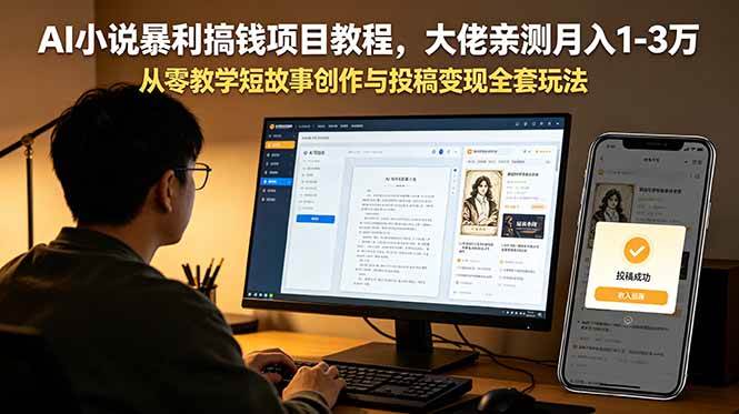 （18898期）AI小说暴利搞钱项目教程，大佬亲测月入1-3万，从零教学短故事创作与投稿变现全套玩法创云资源分享 | 创云网创云网创 | 千项创云 | 千项笔记 | 闪电网创 | 资源站网创 | 网创干货基地 | 网创实战教程 | 网创项目大全 | 网创副业项目 | 网创引流技巧 | 网创变现玩法 | 网创零基础入门 | 网创暴利项目 | 网创蓝海项目 | 网创实操手册 | 网创资料合集 | 网创工具分享 | 网创课程资料 | 网创技术教程 | 网创运营攻略 | 网创赚钱秘籍 | 网创被动收入 | 网创轻资产创业 | 网创低成本项目 | 创云资源库 | 创云副业指南 | 创云创业项目 | 创云干货分享 | 创云实战玩法 | 创云引流脚本 | 创云变现教程 | 创云 AI 工具 | 创云无货源 | 创云 C 单玩法 | 闲鱼无货源教程 | 闲鱼倒卖项目 | 闲鱼虚拟产品 | 闲鱼引流技巧 | 闲鱼开店攻略 | 闲鱼爆款选品 | 闲鱼自动发货 | 闲鱼副业赚钱 | 闲鱼 C 单 2.0 | 闲鱼流量玩法 | 小红书起号教程 | 小红书变现玩法 | 小红书引流攻略 | 小红书爆款文案 | 小红书素材库 | 小红书运营技巧 | 小红书虚拟资源 | 小红书带货项目 | 小红书 AI 作图 | 小红书流量密码 | 淘宝无货源开店 | 淘宝蓝海选品 | 淘宝引流技巧 | 淘宝运营教程 | 淘宝虚拟产品 | 淘宝客变现 | 淘宝爆款打造 | 淘宝新店运营 | 淘宝 C 店玩法 | 淘宝副业项目 | AI 网创项目 | AI 变现教程 | AI 文案生成 | AI 作图赚钱 | AI 视频剪辑 | AI 工具合集 | AI 自动化运营 | AI 虚拟产品 | AI 副业赚钱 | AI 引流脚本 | C 单 2.0 教程 | C 单实战玩法 | C 单引流技巧 | C 单变现攻略 | C 单项目资料 | C 单零基础教学 | C 单暴利玩法 | C 单自动脚本 | C 单流量玩法 | C 单副业项目 | 无货源电商教程 | 无货源选品技巧 | 无货源开店攻略 | 无货源虚拟项目 | 无货源自动发货 | 无货源爆款玩法 | 无货源副业赚钱 | 无货源运营手册 | 无货源工具合集 | 无货源蓝海项目 | 虚拟资源项目 | 虚拟产品变现 | 虚拟资料合集 | 虚拟产品开店 | 虚拟资源引流 | 虚拟产品教程 | 虚拟资源倒卖 | 虚拟产品暴利 | 虚拟资源自动 | 虚拟副业项目 | 副业赚钱项目 | 副业零基础入门 | 副业实操教程 | 副业变现攻略 | 副业引流技巧 | 副业工具合集 | 副业资料大全 | 副业轻资产 | 副业被动收入 | 副业暴利玩法 | 网络创业项目 | 网络赚钱教程 | 网络引流技巧 | 网络变现玩法 | 网络运营攻略 | 网络干货基地 | 网络实战手册 | 网络工具分享 | 网络课程资料 | 网络蓝海项目 | 短视频变现 | 短视频引流 | 短视频教程 | 短视频素材库 | 短视频运营 | 短视频带货 | 短视频脚本 | 短视频爆款 | 短视频 AI 剪辑 | 短视频副业 | 自媒体变现 | 自媒体起号 | 自媒体运营 | 自媒体文案 | 自媒体素材 | 自媒体引流 | 自媒体教程 | 自媒体副业 | 自媒体工具 | 自媒体干货 | 电商运营教程 | 电商引流技巧 | 电商变现玩法 | 电商选品攻略 | 电商工具合集 | 电商开店教程 | 电商爆款打造 | 电商虚拟项目 | 电商副业赚钱 | 电商蓝海项目 | 引流技术教程 | 精准引流玩法 | 全自动引流 | 私域引流技巧 | 社群引流攻略 | 短视频引流 | 图文引流教程 | 引流脚本合集 | 引流干货基地 | 引流实战玩法 | 变现技巧大全 | 变现项目合集 | 变现实操教程 | 变现工具分享 | 变现攻略手册 | 暴利变现玩法 | 被动变现项目 | 轻资产变现 | 虚拟变现教程 | 副业变现秘籍 | 千像网创资源 | 千像副业教程 | 千像引流干货 | 闪电网创项目 | 闪电变现玩法 | 闪电副业赚钱 | 资源站网创库 | 资源站副业集 | 资源站引流技 | 资源站变现法创云网创