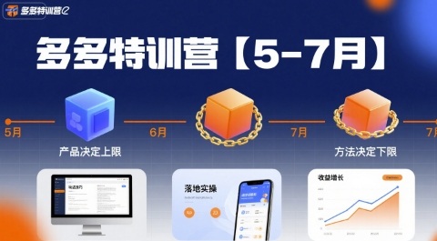 多多特训营【5-7月】产品决定上限，方法决定下限，各种玩法技巧落地实操-稳盈网资源分享稳盈网
