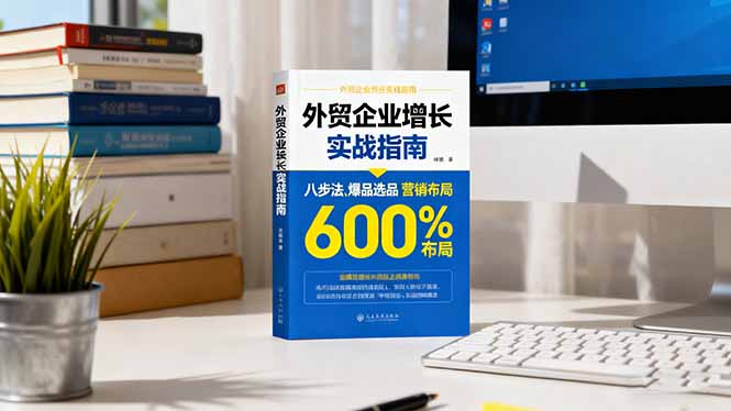 外贸企业增长实战指南，八步法、爆品选品、营销布局，业绩增长300%-创云资源分享创云网创