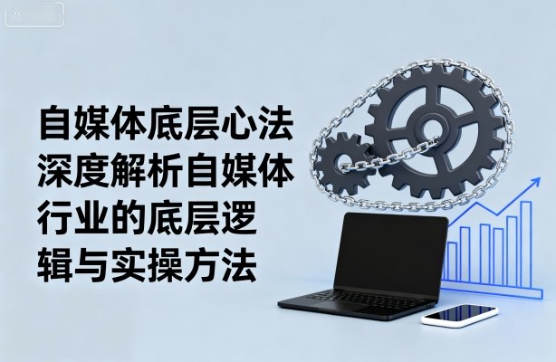 自媒体底层心法，深度解析自媒体行业的底层逻辑与实操方法-创云资源分享创云网创