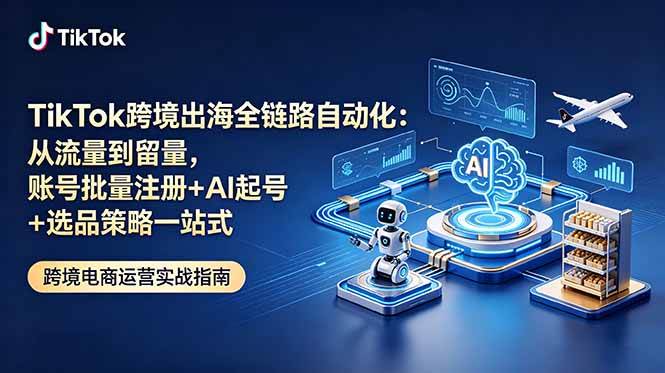 （18907期）TikTok跨境出海全链路自动化：从流量到留量，账号批量注册+AI起号+选品策略一站式创云资源分享 | 创云网创云网创 | 千项创云 | 千项笔记 | 闪电网创 | 资源站网创 | 网创干货基地 | 网创实战教程 | 网创项目大全 | 网创副业项目 | 网创引流技巧 | 网创变现玩法 | 网创零基础入门 | 网创暴利项目 | 网创蓝海项目 | 网创实操手册 | 网创资料合集 | 网创工具分享 | 网创课程资料 | 网创技术教程 | 网创运营攻略 | 网创赚钱秘籍 | 网创被动收入 | 网创轻资产创业 | 网创低成本项目 | 创云资源库 | 创云副业指南 | 创云创业项目 | 创云干货分享 | 创云实战玩法 | 创云引流脚本 | 创云变现教程 | 创云 AI 工具 | 创云无货源 | 创云 C 单玩法 | 闲鱼无货源教程 | 闲鱼倒卖项目 | 闲鱼虚拟产品 | 闲鱼引流技巧 | 闲鱼开店攻略 | 闲鱼爆款选品 | 闲鱼自动发货 | 闲鱼副业赚钱 | 闲鱼 C 单 2.0 | 闲鱼流量玩法 | 小红书起号教程 | 小红书变现玩法 | 小红书引流攻略 | 小红书爆款文案 | 小红书素材库 | 小红书运营技巧 | 小红书虚拟资源 | 小红书带货项目 | 小红书 AI 作图 | 小红书流量密码 | 淘宝无货源开店 | 淘宝蓝海选品 | 淘宝引流技巧 | 淘宝运营教程 | 淘宝虚拟产品 | 淘宝客变现 | 淘宝爆款打造 | 淘宝新店运营 | 淘宝 C 店玩法 | 淘宝副业项目 | AI 网创项目 | AI 变现教程 | AI 文案生成 | AI 作图赚钱 | AI 视频剪辑 | AI 工具合集 | AI 自动化运营 | AI 虚拟产品 | AI 副业赚钱 | AI 引流脚本 | C 单 2.0 教程 | C 单实战玩法 | C 单引流技巧 | C 单变现攻略 | C 单项目资料 | C 单零基础教学 | C 单暴利玩法 | C 单自动脚本 | C 单流量玩法 | C 单副业项目 | 无货源电商教程 | 无货源选品技巧 | 无货源开店攻略 | 无货源虚拟项目 | 无货源自动发货 | 无货源爆款玩法 | 无货源副业赚钱 | 无货源运营手册 | 无货源工具合集 | 无货源蓝海项目 | 虚拟资源项目 | 虚拟产品变现 | 虚拟资料合集 | 虚拟产品开店 | 虚拟资源引流 | 虚拟产品教程 | 虚拟资源倒卖 | 虚拟产品暴利 | 虚拟资源自动 | 虚拟副业项目 | 副业赚钱项目 | 副业零基础入门 | 副业实操教程 | 副业变现攻略 | 副业引流技巧 | 副业工具合集 | 副业资料大全 | 副业轻资产 | 副业被动收入 | 副业暴利玩法 | 网络创业项目 | 网络赚钱教程 | 网络引流技巧 | 网络变现玩法 | 网络运营攻略 | 网络干货基地 | 网络实战手册 | 网络工具分享 | 网络课程资料 | 网络蓝海项目 | 短视频变现 | 短视频引流 | 短视频教程 | 短视频素材库 | 短视频运营 | 短视频带货 | 短视频脚本 | 短视频爆款 | 短视频 AI 剪辑 | 短视频副业 | 自媒体变现 | 自媒体起号 | 自媒体运营 | 自媒体文案 | 自媒体素材 | 自媒体引流 | 自媒体教程 | 自媒体副业 | 自媒体工具 | 自媒体干货 | 电商运营教程 | 电商引流技巧 | 电商变现玩法 | 电商选品攻略 | 电商工具合集 | 电商开店教程 | 电商爆款打造 | 电商虚拟项目 | 电商副业赚钱 | 电商蓝海项目 | 引流技术教程 | 精准引流玩法 | 全自动引流 | 私域引流技巧 | 社群引流攻略 | 短视频引流 | 图文引流教程 | 引流脚本合集 | 引流干货基地 | 引流实战玩法 | 变现技巧大全 | 变现项目合集 | 变现实操教程 | 变现工具分享 | 变现攻略手册 | 暴利变现玩法 | 被动变现项目 | 轻资产变现 | 虚拟变现教程 | 副业变现秘籍 | 千像网创资源 | 千像副业教程 | 千像引流干货 | 闪电网创项目 | 闪电变现玩法 | 闪电副业赚钱 | 资源站网创库 | 资源站副业集 | 资源站引流技 | 资源站变现法创云网创