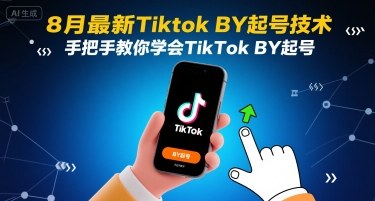 8月最新Tiktok搬运起号技术，手把手教你学会TikTok搬运起号-稳盈网资源分享稳盈网