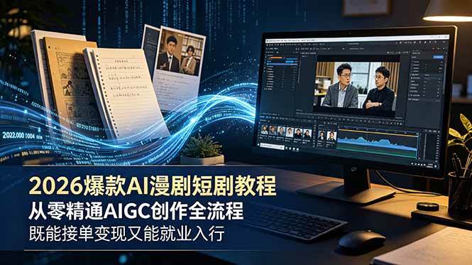 （18980期）2026 爆款 AI 漫剧短剧教程 从零精通 AIGC 创作全流程 既能接单变现又能就业入行创云资源分享 | 创云网创云网创 | 千项创云 | 千项笔记 | 闪电网创 | 资源站网创 | 网创干货基地 | 网创实战教程 | 网创项目大全 | 网创副业项目 | 网创引流技巧 | 网创变现玩法 | 网创零基础入门 | 网创暴利项目 | 网创蓝海项目 | 网创实操手册 | 网创资料合集 | 网创工具分享 | 网创课程资料 | 网创技术教程 | 网创运营攻略 | 网创赚钱秘籍 | 网创被动收入 | 网创轻资产创业 | 网创低成本项目 | 创云资源库 | 创云副业指南 | 创云创业项目 | 创云干货分享 | 创云实战玩法 | 创云引流脚本 | 创云变现教程 | 创云 AI 工具 | 创云无货源 | 创云 C 单玩法 | 闲鱼无货源教程 | 闲鱼倒卖项目 | 闲鱼虚拟产品 | 闲鱼引流技巧 | 闲鱼开店攻略 | 闲鱼爆款选品 | 闲鱼自动发货 | 闲鱼副业赚钱 | 闲鱼 C 单 2.0 | 闲鱼流量玩法 | 小红书起号教程 | 小红书变现玩法 | 小红书引流攻略 | 小红书爆款文案 | 小红书素材库 | 小红书运营技巧 | 小红书虚拟资源 | 小红书带货项目 | 小红书 AI 作图 | 小红书流量密码 | 淘宝无货源开店 | 淘宝蓝海选品 | 淘宝引流技巧 | 淘宝运营教程 | 淘宝虚拟产品 | 淘宝客变现 | 淘宝爆款打造 | 淘宝新店运营 | 淘宝 C 店玩法 | 淘宝副业项目 | AI 网创项目 | AI 变现教程 | AI 文案生成 | AI 作图赚钱 | AI 视频剪辑 | AI 工具合集 | AI 自动化运营 | AI 虚拟产品 | AI 副业赚钱 | AI 引流脚本 | C 单 2.0 教程 | C 单实战玩法 | C 单引流技巧 | C 单变现攻略 | C 单项目资料 | C 单零基础教学 | C 单暴利玩法 | C 单自动脚本 | C 单流量玩法 | C 单副业项目 | 无货源电商教程 | 无货源选品技巧 | 无货源开店攻略 | 无货源虚拟项目 | 无货源自动发货 | 无货源爆款玩法 | 无货源副业赚钱 | 无货源运营手册 | 无货源工具合集 | 无货源蓝海项目 | 虚拟资源项目 | 虚拟产品变现 | 虚拟资料合集 | 虚拟产品开店 | 虚拟资源引流 | 虚拟产品教程 | 虚拟资源倒卖 | 虚拟产品暴利 | 虚拟资源自动 | 虚拟副业项目 | 副业赚钱项目 | 副业零基础入门 | 副业实操教程 | 副业变现攻略 | 副业引流技巧 | 副业工具合集 | 副业资料大全 | 副业轻资产 | 副业被动收入 | 副业暴利玩法 | 网络创业项目 | 网络赚钱教程 | 网络引流技巧 | 网络变现玩法 | 网络运营攻略 | 网络干货基地 | 网络实战手册 | 网络工具分享 | 网络课程资料 | 网络蓝海项目 | 短视频变现 | 短视频引流 | 短视频教程 | 短视频素材库 | 短视频运营 | 短视频带货 | 短视频脚本 | 短视频爆款 | 短视频 AI 剪辑 | 短视频副业 | 自媒体变现 | 自媒体起号 | 自媒体运营 | 自媒体文案 | 自媒体素材 | 自媒体引流 | 自媒体教程 | 自媒体副业 | 自媒体工具 | 自媒体干货 | 电商运营教程 | 电商引流技巧 | 电商变现玩法 | 电商选品攻略 | 电商工具合集 | 电商开店教程 | 电商爆款打造 | 电商虚拟项目 | 电商副业赚钱 | 电商蓝海项目 | 引流技术教程 | 精准引流玩法 | 全自动引流 | 私域引流技巧 | 社群引流攻略 | 短视频引流 | 图文引流教程 | 引流脚本合集 | 引流干货基地 | 引流实战玩法 | 变现技巧大全 | 变现项目合集 | 变现实操教程 | 变现工具分享 | 变现攻略手册 | 暴利变现玩法 | 被动变现项目 | 轻资产变现 | 虚拟变现教程 | 副业变现秘籍 | 千像网创资源 | 千像副业教程 | 千像引流干货 | 闪电网创项目 | 闪电变现玩法 | 闪电副业赚钱 | 资源站网创库 | 资源站副业集 | 资源站引流技 | 资源站变现法创云网创