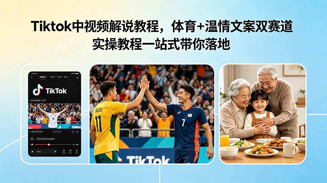 （18910期）Tiktok中视频解说教程，体育+温情文案双赛道实操教程一站式带你落地创云资源分享 | 创云网创云网创 | 千项创云 | 千项笔记 | 闪电网创 | 资源站网创 | 网创干货基地 | 网创实战教程 | 网创项目大全 | 网创副业项目 | 网创引流技巧 | 网创变现玩法 | 网创零基础入门 | 网创暴利项目 | 网创蓝海项目 | 网创实操手册 | 网创资料合集 | 网创工具分享 | 网创课程资料 | 网创技术教程 | 网创运营攻略 | 网创赚钱秘籍 | 网创被动收入 | 网创轻资产创业 | 网创低成本项目 | 创云资源库 | 创云副业指南 | 创云创业项目 | 创云干货分享 | 创云实战玩法 | 创云引流脚本 | 创云变现教程 | 创云 AI 工具 | 创云无货源 | 创云 C 单玩法 | 闲鱼无货源教程 | 闲鱼倒卖项目 | 闲鱼虚拟产品 | 闲鱼引流技巧 | 闲鱼开店攻略 | 闲鱼爆款选品 | 闲鱼自动发货 | 闲鱼副业赚钱 | 闲鱼 C 单 2.0 | 闲鱼流量玩法 | 小红书起号教程 | 小红书变现玩法 | 小红书引流攻略 | 小红书爆款文案 | 小红书素材库 | 小红书运营技巧 | 小红书虚拟资源 | 小红书带货项目 | 小红书 AI 作图 | 小红书流量密码 | 淘宝无货源开店 | 淘宝蓝海选品 | 淘宝引流技巧 | 淘宝运营教程 | 淘宝虚拟产品 | 淘宝客变现 | 淘宝爆款打造 | 淘宝新店运营 | 淘宝 C 店玩法 | 淘宝副业项目 | AI 网创项目 | AI 变现教程 | AI 文案生成 | AI 作图赚钱 | AI 视频剪辑 | AI 工具合集 | AI 自动化运营 | AI 虚拟产品 | AI 副业赚钱 | AI 引流脚本 | C 单 2.0 教程 | C 单实战玩法 | C 单引流技巧 | C 单变现攻略 | C 单项目资料 | C 单零基础教学 | C 单暴利玩法 | C 单自动脚本 | C 单流量玩法 | C 单副业项目 | 无货源电商教程 | 无货源选品技巧 | 无货源开店攻略 | 无货源虚拟项目 | 无货源自动发货 | 无货源爆款玩法 | 无货源副业赚钱 | 无货源运营手册 | 无货源工具合集 | 无货源蓝海项目 | 虚拟资源项目 | 虚拟产品变现 | 虚拟资料合集 | 虚拟产品开店 | 虚拟资源引流 | 虚拟产品教程 | 虚拟资源倒卖 | 虚拟产品暴利 | 虚拟资源自动 | 虚拟副业项目 | 副业赚钱项目 | 副业零基础入门 | 副业实操教程 | 副业变现攻略 | 副业引流技巧 | 副业工具合集 | 副业资料大全 | 副业轻资产 | 副业被动收入 | 副业暴利玩法 | 网络创业项目 | 网络赚钱教程 | 网络引流技巧 | 网络变现玩法 | 网络运营攻略 | 网络干货基地 | 网络实战手册 | 网络工具分享 | 网络课程资料 | 网络蓝海项目 | 短视频变现 | 短视频引流 | 短视频教程 | 短视频素材库 | 短视频运营 | 短视频带货 | 短视频脚本 | 短视频爆款 | 短视频 AI 剪辑 | 短视频副业 | 自媒体变现 | 自媒体起号 | 自媒体运营 | 自媒体文案 | 自媒体素材 | 自媒体引流 | 自媒体教程 | 自媒体副业 | 自媒体工具 | 自媒体干货 | 电商运营教程 | 电商引流技巧 | 电商变现玩法 | 电商选品攻略 | 电商工具合集 | 电商开店教程 | 电商爆款打造 | 电商虚拟项目 | 电商副业赚钱 | 电商蓝海项目 | 引流技术教程 | 精准引流玩法 | 全自动引流 | 私域引流技巧 | 社群引流攻略 | 短视频引流 | 图文引流教程 | 引流脚本合集 | 引流干货基地 | 引流实战玩法 | 变现技巧大全 | 变现项目合集 | 变现实操教程 | 变现工具分享 | 变现攻略手册 | 暴利变现玩法 | 被动变现项目 | 轻资产变现 | 虚拟变现教程 | 副业变现秘籍 | 千像网创资源 | 千像副业教程 | 千像引流干货 | 闪电网创项目 | 闪电变现玩法 | 闪电副业赚钱 | 资源站网创库 | 资源站副业集 | 资源站引流技 | 资源站变现法创云网创