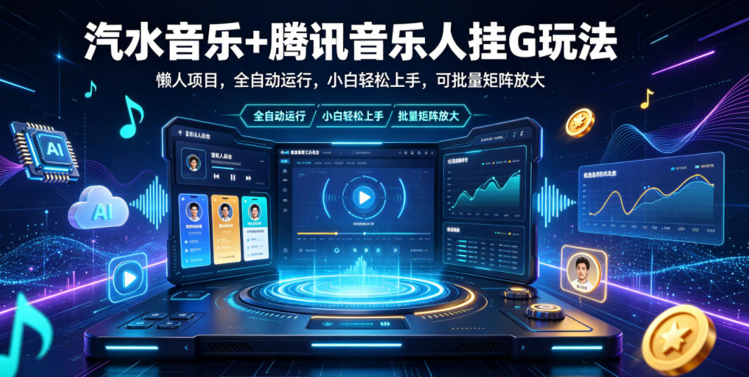 汽水音乐+腾讯音乐人挂G玩法，懒人项目，全自动运行，小白轻松上手，可批量矩阵放大【揭秘】创云资源分享 | 创云网创云网创 | 千项创云 | 千项笔记 | 闪电网创 | 资源站网创 | 网创干货基地 | 网创实战教程 | 网创项目大全 | 网创副业项目 | 网创引流技巧 | 网创变现玩法 | 网创零基础入门 | 网创暴利项目 | 网创蓝海项目 | 网创实操手册 | 网创资料合集 | 网创工具分享 | 网创课程资料 | 网创技术教程 | 网创运营攻略 | 网创赚钱秘籍 | 网创被动收入 | 网创轻资产创业 | 网创低成本项目 | 创云资源库 | 创云副业指南 | 创云创业项目 | 创云干货分享 | 创云实战玩法 | 创云引流脚本 | 创云变现教程 | 创云 AI 工具 | 创云无货源 | 创云 C 单玩法 | 闲鱼无货源教程 | 闲鱼倒卖项目 | 闲鱼虚拟产品 | 闲鱼引流技巧 | 闲鱼开店攻略 | 闲鱼爆款选品 | 闲鱼自动发货 | 闲鱼副业赚钱 | 闲鱼 C 单 2.0 | 闲鱼流量玩法 | 小红书起号教程 | 小红书变现玩法 | 小红书引流攻略 | 小红书爆款文案 | 小红书素材库 | 小红书运营技巧 | 小红书虚拟资源 | 小红书带货项目 | 小红书 AI 作图 | 小红书流量密码 | 淘宝无货源开店 | 淘宝蓝海选品 | 淘宝引流技巧 | 淘宝运营教程 | 淘宝虚拟产品 | 淘宝客变现 | 淘宝爆款打造 | 淘宝新店运营 | 淘宝 C 店玩法 | 淘宝副业项目 | AI 网创项目 | AI 变现教程 | AI 文案生成 | AI 作图赚钱 | AI 视频剪辑 | AI 工具合集 | AI 自动化运营 | AI 虚拟产品 | AI 副业赚钱 | AI 引流脚本 | C 单 2.0 教程 | C 单实战玩法 | C 单引流技巧 | C 单变现攻略 | C 单项目资料 | C 单零基础教学 | C 单暴利玩法 | C 单自动脚本 | C 单流量玩法 | C 单副业项目 | 无货源电商教程 | 无货源选品技巧 | 无货源开店攻略 | 无货源虚拟项目 | 无货源自动发货 | 无货源爆款玩法 | 无货源副业赚钱 | 无货源运营手册 | 无货源工具合集 | 无货源蓝海项目 | 虚拟资源项目 | 虚拟产品变现 | 虚拟资料合集 | 虚拟产品开店 | 虚拟资源引流 | 虚拟产品教程 | 虚拟资源倒卖 | 虚拟产品暴利 | 虚拟资源自动 | 虚拟副业项目 | 副业赚钱项目 | 副业零基础入门 | 副业实操教程 | 副业变现攻略 | 副业引流技巧 | 副业工具合集 | 副业资料大全 | 副业轻资产 | 副业被动收入 | 副业暴利玩法 | 网络创业项目 | 网络赚钱教程 | 网络引流技巧 | 网络变现玩法 | 网络运营攻略 | 网络干货基地 | 网络实战手册 | 网络工具分享 | 网络课程资料 | 网络蓝海项目 | 短视频变现 | 短视频引流 | 短视频教程 | 短视频素材库 | 短视频运营 | 短视频带货 | 短视频脚本 | 短视频爆款 | 短视频 AI 剪辑 | 短视频副业 | 自媒体变现 | 自媒体起号 | 自媒体运营 | 自媒体文案 | 自媒体素材 | 自媒体引流 | 自媒体教程 | 自媒体副业 | 自媒体工具 | 自媒体干货 | 电商运营教程 | 电商引流技巧 | 电商变现玩法 | 电商选品攻略 | 电商工具合集 | 电商开店教程 | 电商爆款打造 | 电商虚拟项目 | 电商副业赚钱 | 电商蓝海项目 | 引流技术教程 | 精准引流玩法 | 全自动引流 | 私域引流技巧 | 社群引流攻略 | 短视频引流 | 图文引流教程 | 引流脚本合集 | 引流干货基地 | 引流实战玩法 | 变现技巧大全 | 变现项目合集 | 变现实操教程 | 变现工具分享 | 变现攻略手册 | 暴利变现玩法 | 被动变现项目 | 轻资产变现 | 虚拟变现教程 | 副业变现秘籍 | 千像网创资源 | 千像副业教程 | 千像引流干货 | 闪电网创项目 | 闪电变现玩法 | 闪电副业赚钱 | 资源站网创库 | 资源站副业集 | 资源站引流技 | 资源站变现法创云网创